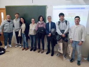 Profesionales de Virtualia y otros sectores junto a estudiantes del Colegio San Gabriel de Madrid en las Jornadas de Orientación Profesional 2025.